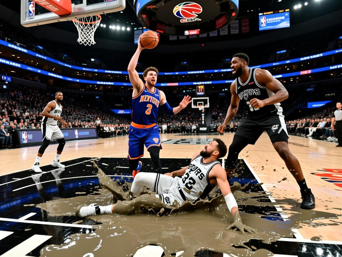 尼克斯遭遇马刺绝杀，陷入连败泥潭  第2张