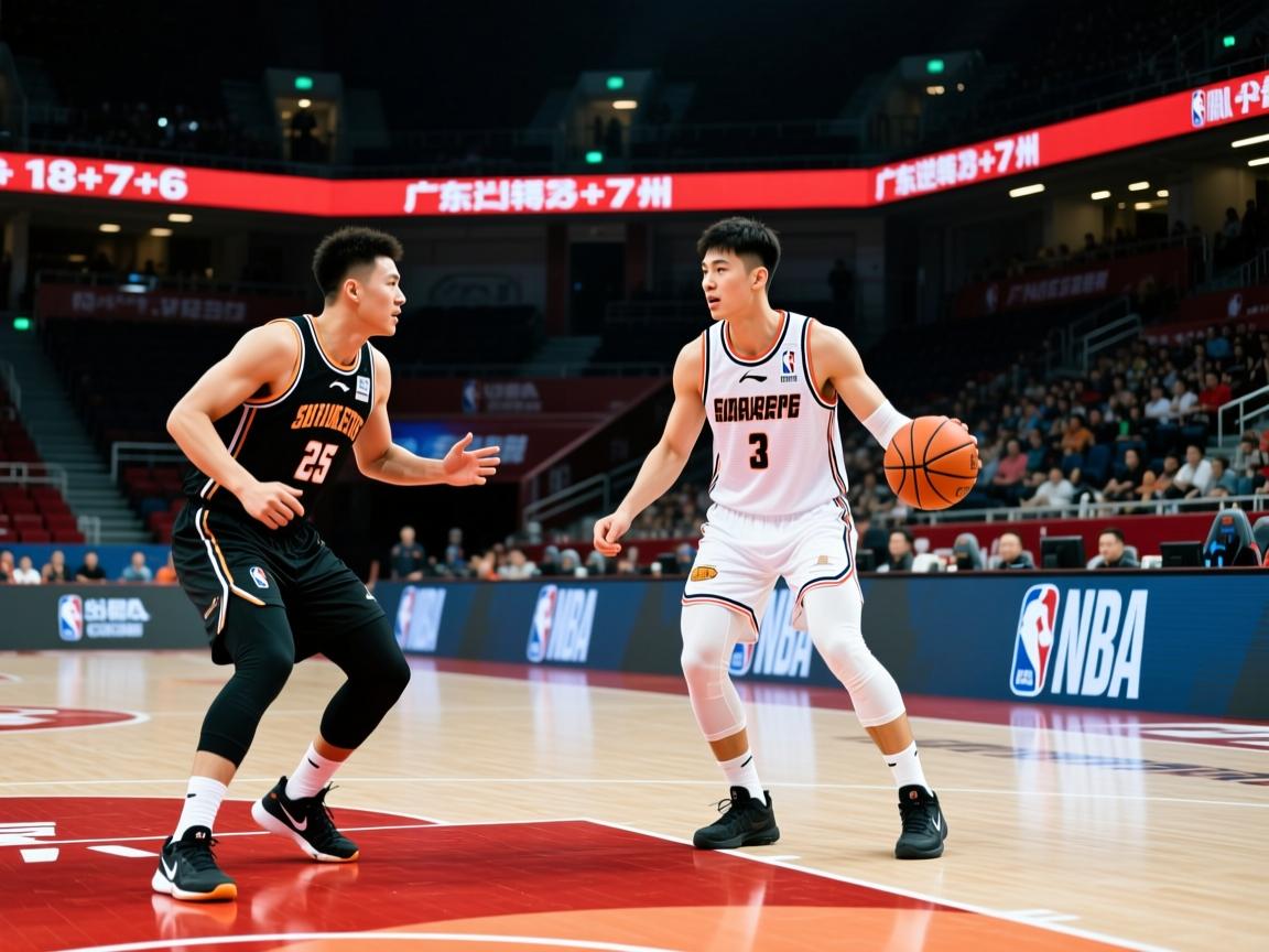 徐杰18+7+6广东逆转广州 邹阳21分福建胜四川  第3张